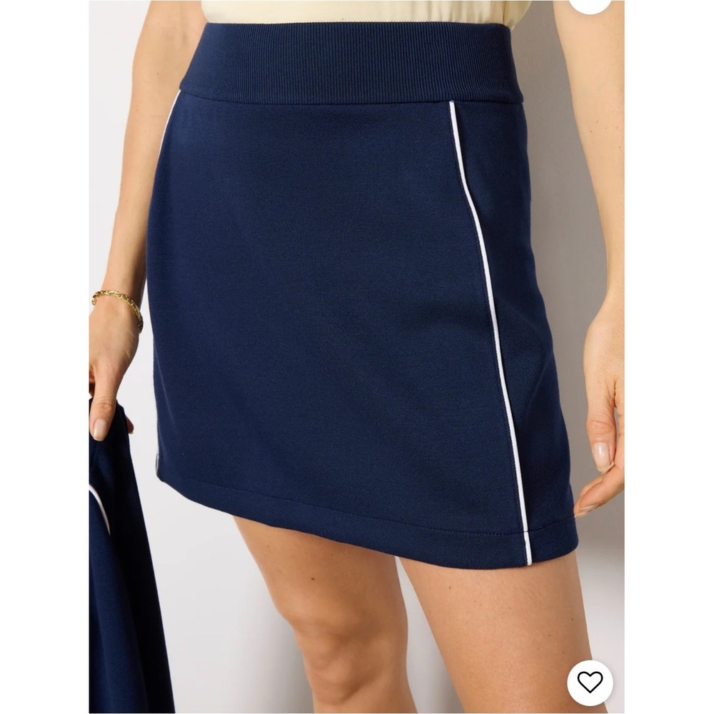 SPANX AirEssentials Pique Skort Timeless Navy size Medium NWT - Picture 3 of 15